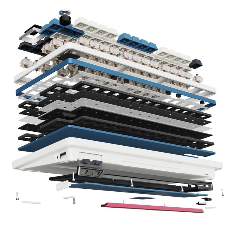  [ Instock ] Infiverse infi75 Pro - Bàn phím cơ INFI75 Pro | Mạch Xuôi 3 Modes | Màn Hình LCD 