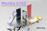  Bàn phím cơ Monka 6102 | Nhôm CNC | Mạch Xuôi | RGB 