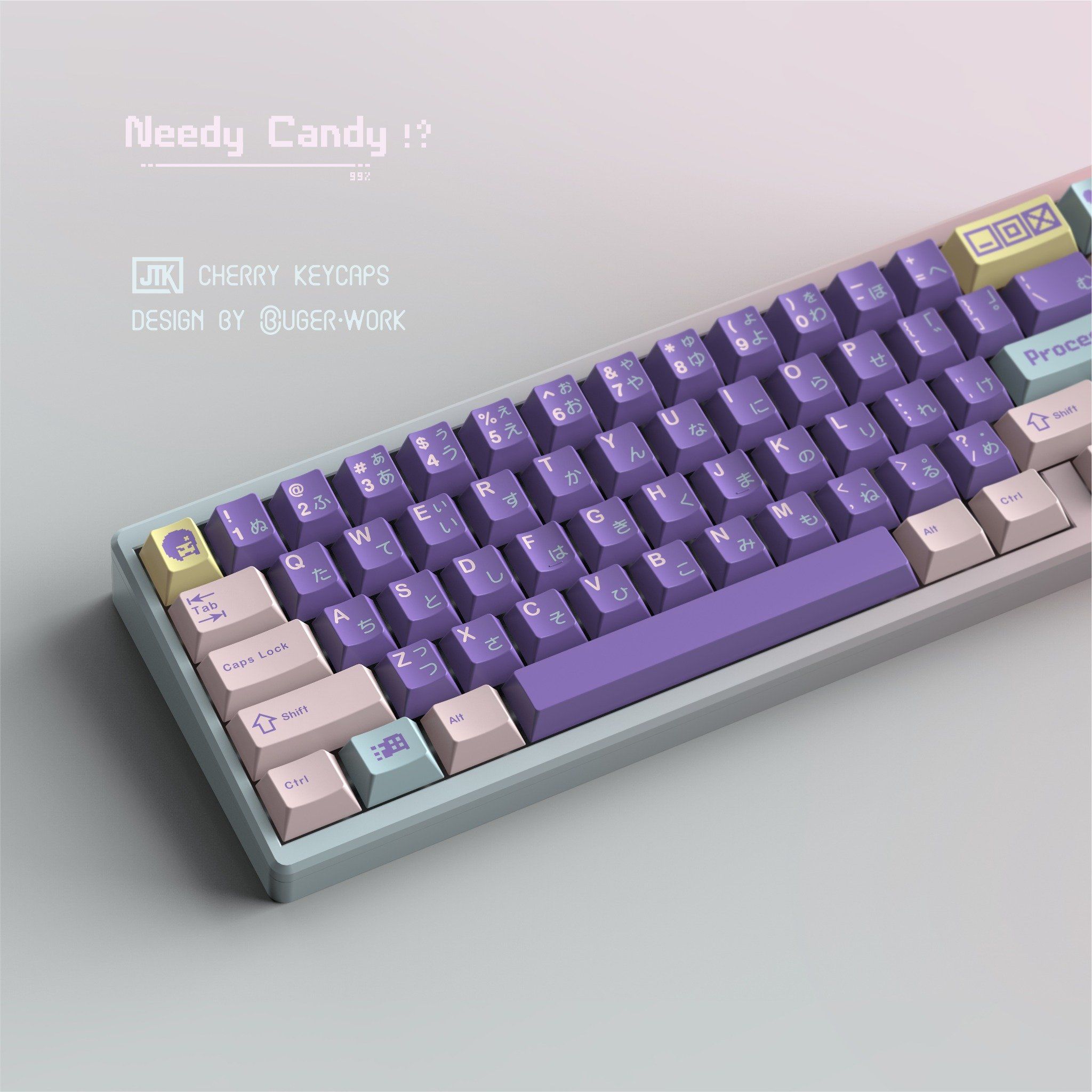  [Groupbuy] JTK Needy Candy Keycap Set 