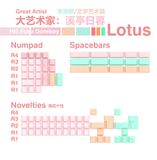  Great Artist Lotus Keycap Set 