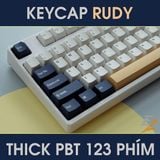  Set Keycap Rudy | Profile OEM| PBT 2 Shot | Nút bàn phím cơ | TKS 