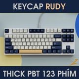  Set Keycap Rudy | Profile OEM| PBT 2 Shot | Nút bàn phím cơ | TKS 