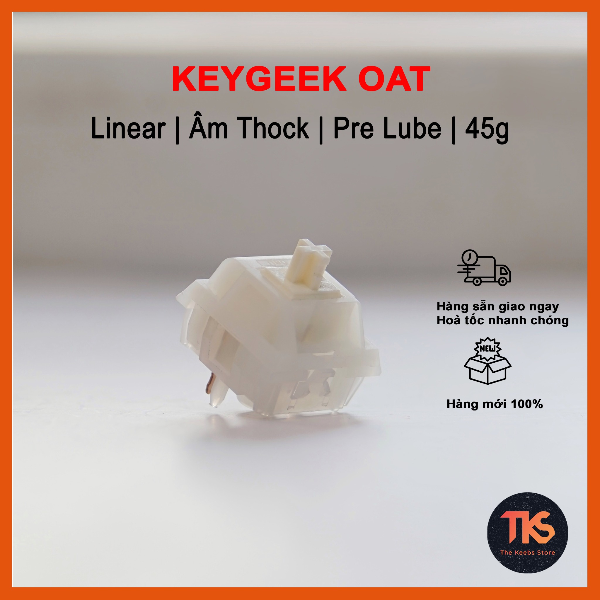 Keygeek Oat Switch 100個 Neo x Keygeek Oat switch