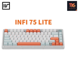  [ Instock ] Infiverse infi75 Lite - Bàn phím cơ INFI75 Lite | Mạch Xuôi 3 Modes 