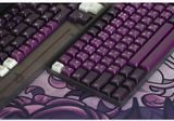  Set Keycap PBTfans Purpurtie|Profile Cherry | PBT 2 Shot | Nút Bàn Phím Cơ | TKS 