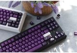  Set Keycap PBTfans Purpurtie|Profile Cherry | PBT 2 Shot | Nút Bàn Phím Cơ | TKS 