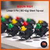  [ Instock ] Bsun RGY Switch | Linear 5 Pin | BO 42g | TKS 