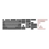 AKKO Keycap set – Black Pink (PBT Double-Shot/ASA profile/158 nút) 