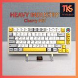  Keycap Heavy Industry | Profile Cherry | PBT Dyesub | Keycap Gắn Bàn Phím Cơ Đẹp Mắt | TKS 