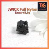  JWICK Full Nylon Black Switch V2 | Linear 63.5g | công tắc bàn phím cơ | TKS 
