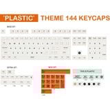  Set Keycap XDA Plastic 144 