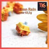  Switch Autumn Rain | Linear 63.5g | công tắc bàn phím cơ | TKS 