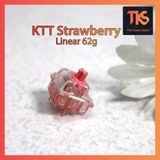  KTT Strawberry 5 Pin | Switch KTT Dâu 5 pin | Linear 62g | công tắc bàn phím cơ | TKS 