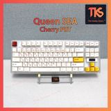  Keycap Queen Sea | Profile Cherry | PBT Dyesub | Nút bàn phím cơ | TKS 