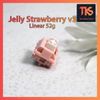  Switch Jelly Strawberry V3 | Jelly Dâu V3 | Linear 52g | công tắc bàn phím cơ | TKS 