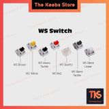  Switch WS | WS Red | WS Yellow | WS Brown | WS Heavy Tactile | Công tắc bàn phím cơ | TKS 