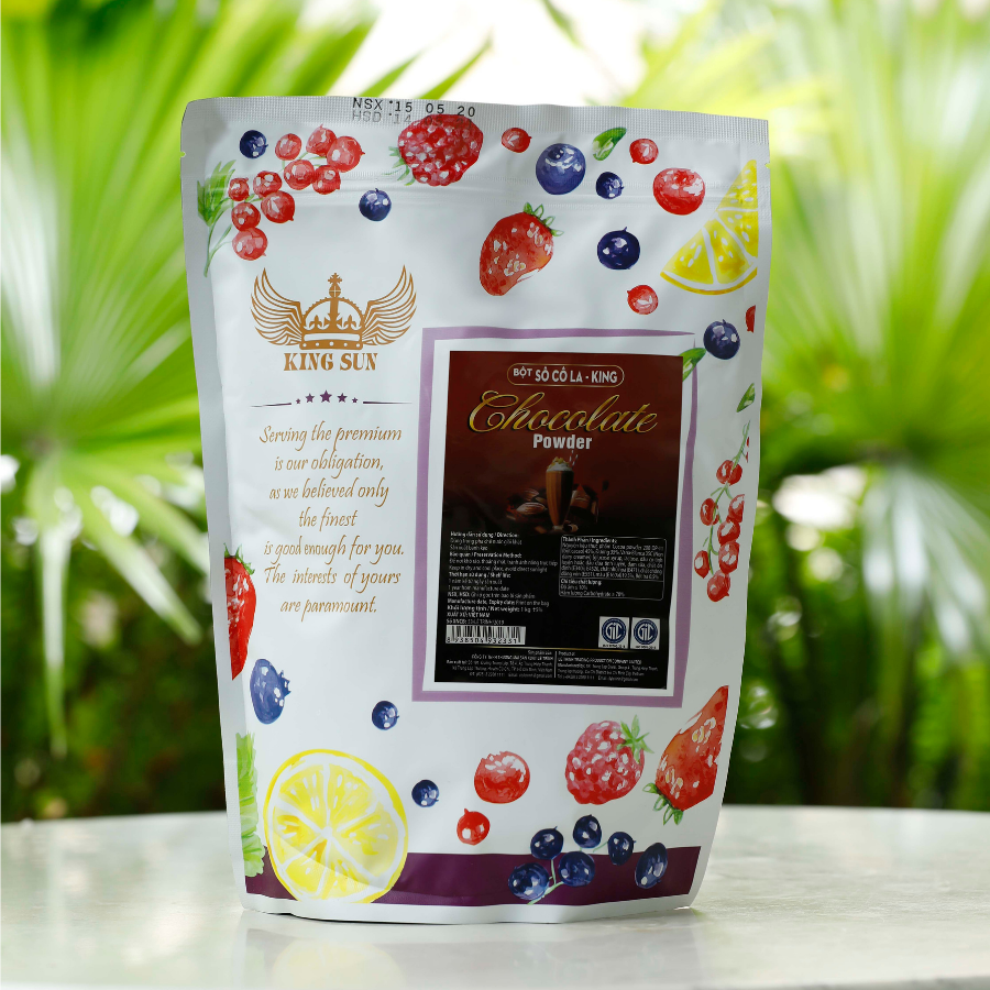 Bột Trà Sữa Socola Kingsun 1kg
