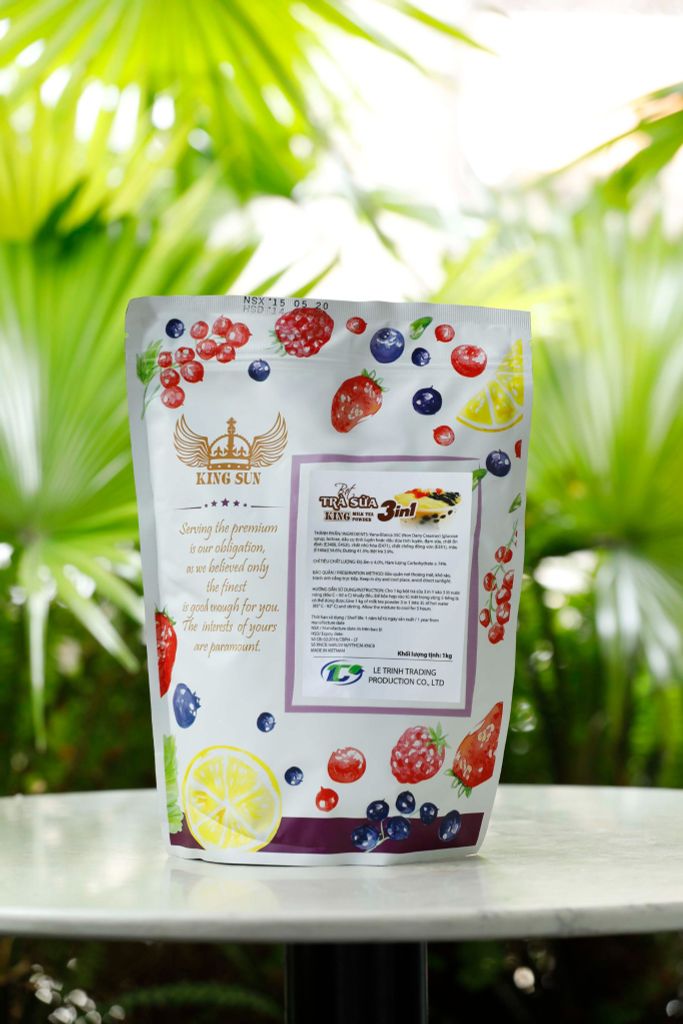 Bột Pha Trà Sữa Hòa Tan 3IN1 Kingsun 1kg