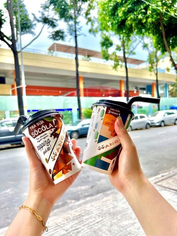 Trà Sữa Tự Pha Wangcha Vị Socola Ly 100gr