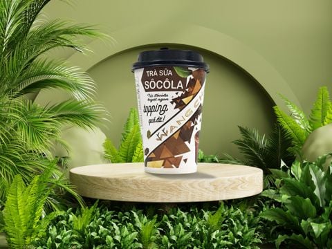 Trà Sữa Tự Pha Wangcha Vị Socola Ly 100gr