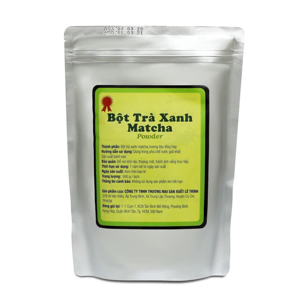 Bột Trà Xanh Matcha Nguyên Chất Bịch 500gr