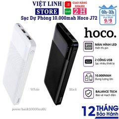 Pin Sạc Dự Phòng 10.000mah HOCO J72