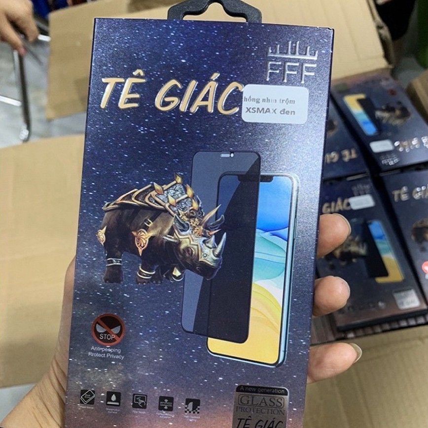 Kính chống nhìn trộm tê giác 6P-->Iphone12 mini/promax