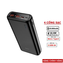 Sạc dự phòng 20000mAh Hoco J80A - 22.5W