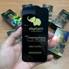 Kính cường lực iphone WK Elephant 6D voi, dán full màn