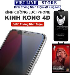 Cường lực chống nhìn trộm kingkong dành cho IP 6 7 plus - 11 12 13 promax