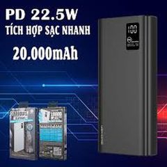 Sạc Dự Phòng 10000mah, 20000mah WK 121/123