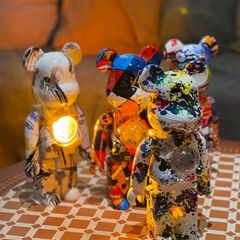 Loa bluetooth đèn gấu bearbrick decor