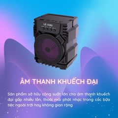 Loa Bluetooth Xách Tay Mini LZ - 3103 Pass Mạnh Mẽ Âm Thanh Sống Động