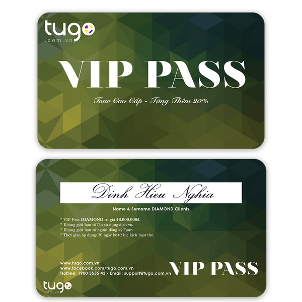  TUGO VVIP PASS DIAMOND 