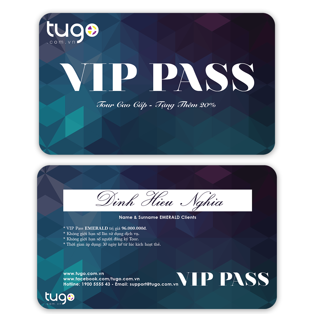  TUGO VVIP PASS EMERALD 