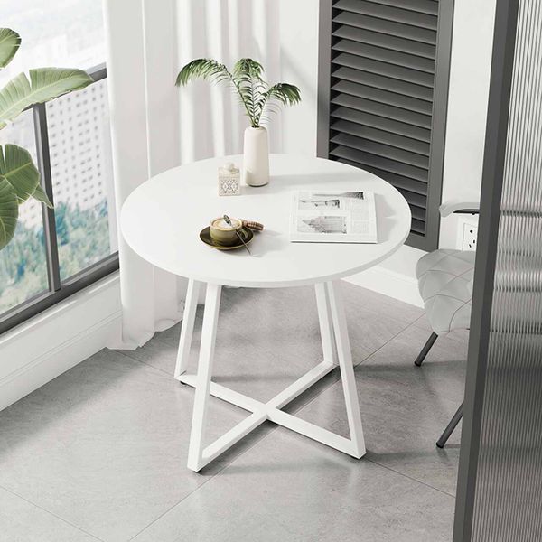 Bàn Trà Chân Sắt Mặt Phủ PVC - GM85 - Hết hàng