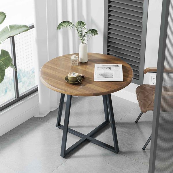 Bàn Trà Chân Sắt Mặt Phủ PVC - GM85 - Hết hàng