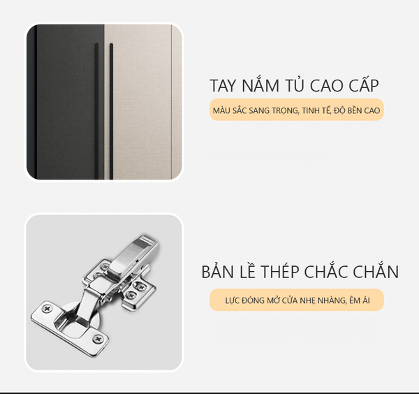 Tủ quần áo GAPI - GP241