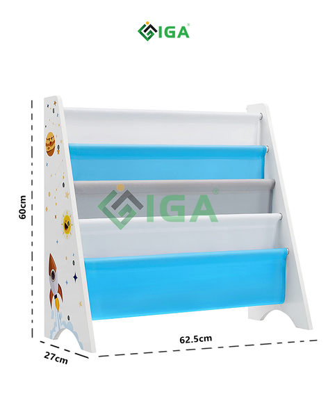 Kệ Sách Sắc Màu GAPI Cho Bé – Gọn Gàng, Ngộ Nghĩnh- IG409