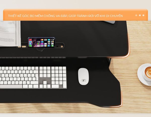 Bàn Nâng Hạ 2 Tầng Tiện Lợi Cho Góc Làm Việc - GN72