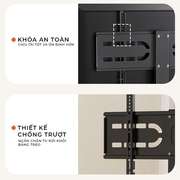 Kệ Treo Tivi Di Động Cao Cấp - GM173