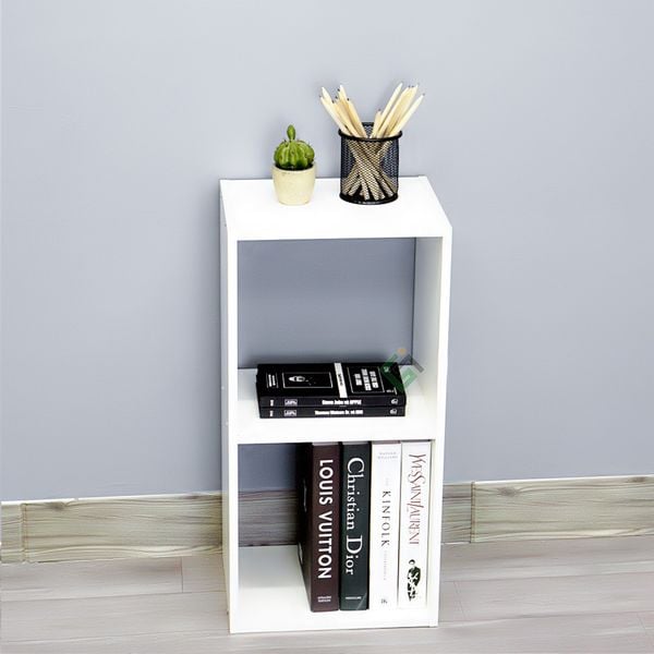 Kệ Sách Tổ Ong GAPI Đa Tầng Màu Trắng - Vân Gỗ - GP100