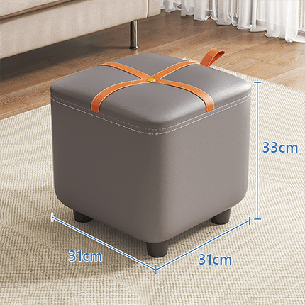 Ghế Đôn Sofa nhỏ gọn bọc da hiện đại, sang trọng GAPI - GC16