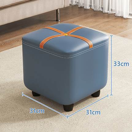 Ghế Đôn Sofa nhỏ gọn bọc da hiện đại, sang trọng GAPI - GC16