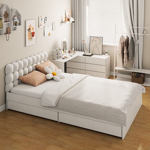 Giường Ngủ Có Ngăn Kéo Thông Minh Gỗ MDF GAPI - GP342