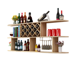 Kệ Rượu GAPI Treo Tường 3 Tầng Rộng 1m6 - GP45