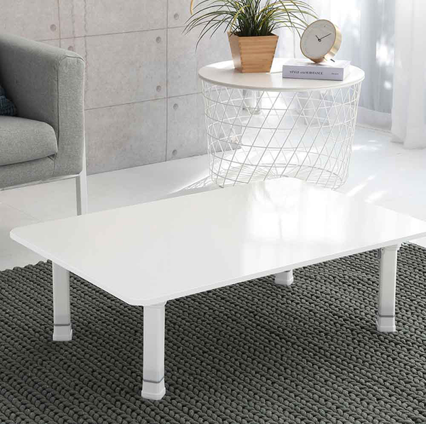 Bàn phòng khách, bàn trà, bàn cafe gỗ ngồi bệt có chân gấp gọn thông minh, hiện đại 40*60 GAPI - GA03A.01