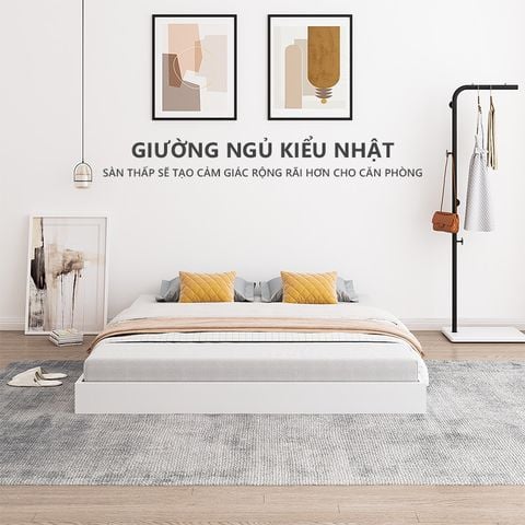 Giường Đôi Thông Minh Phong Cách Nhật Bản Tối Giản GAPI - GP311
