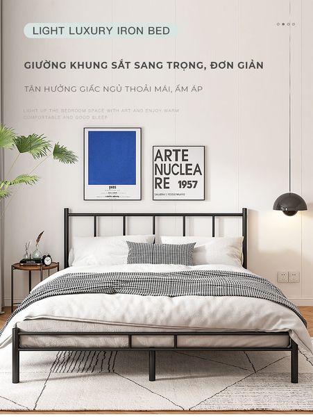 Giường Ngủ Hiện Đại GAPI - GM158