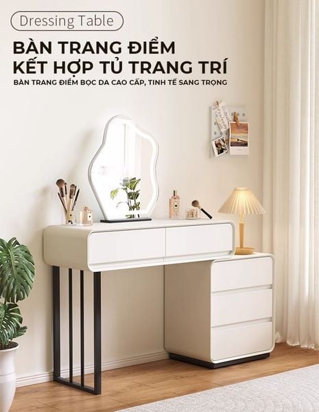 Bàn Trang Điểm Gỗ MDF Cao Cấp GAPI - GM154